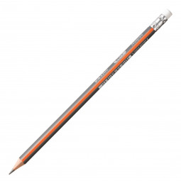 Карандаш чернографитный Maped BLACK PEP&#039;S,HB,дерево,трехгран,с ласт,851721