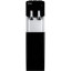Кулер напольный ECOTRONIC M40-LCE black-silver со шкафчиком