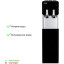 Кулер напольный ECOTRONIC M40-LCE black-silver со шкафчиком