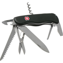 Нож Victorinox Outrider, 111 мм, 14 функций, черный, 0.8513.3