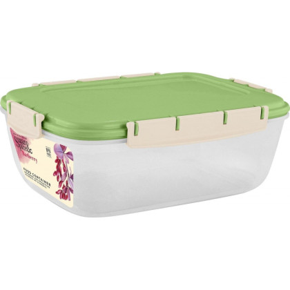 Контейнер для продуктов Sugar&amp;Spice Barberry, 1,8л прямоугольный фисташка