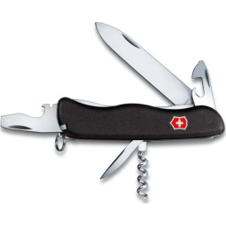 Нож Victorinox Picknicker, 111 мм, 11 функций, черный, 0.8353.3