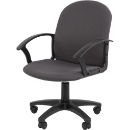 Кресло VT_EChair-326 ТС ткань Т серый пластик