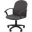 Кресло VT_EChair-326 ТС ткань Т серый пластик
