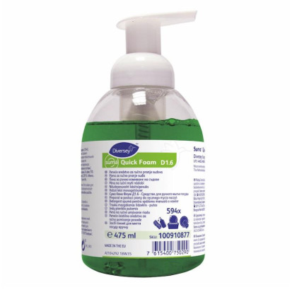Профхим д/посуды д/ручного мытья Diversey/Suma Quick Foam D1.6, 0,475л