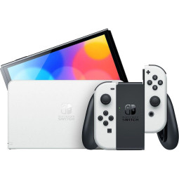 Игровая приставка Nintendo Switch OLED White (HEG-S-KAAAA)