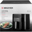 Аэрогриль BRAYER 2035BR,1800Вт,6 л, t. 200С, съем.корз,таймер,LCD, 7 прогр