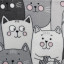 Покрывало 150x200 Happy Family велсофт Котики