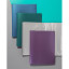 Папка файловая 40 файлов Attache Metallics А4, 800мкм, этикетка, синий