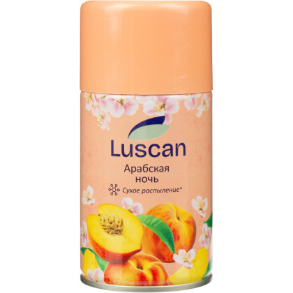 Баллон сменный для автоосвежителя Luscan 250мл Арабская ночь сух распыл