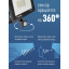 Прожектор светодиодный КОСМОС K_PR5_LED_30S 30Вт c датчиком, 2400 Лм, IP65