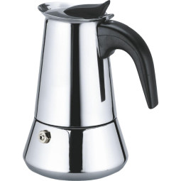 Кофеварка гейзерная Italco INDUCTION, 6 чаш (сталь)
