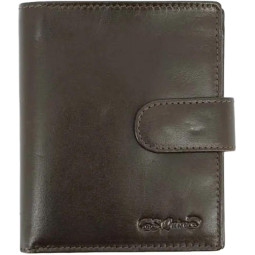 Портмоне S.Quire,натур.воловья кожа,корич.,гладкая,12x10,4x1см,5600-BR VT