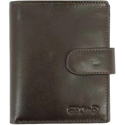 Портмоне S.Quire,натур.воловья кожа,корич.,гладкая,12x10,4x1см,5600-BR VT