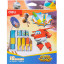 Пастель масляная Deli  Super Wings набор 18 цветов  EC009-18