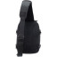 Рюкзак на одно плечо TORBER Xtreme, черный, 20 х 8 х 31 см, 5л, TS1042BL