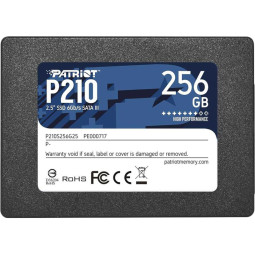 SSD накопитель Patriot P210 SATA III 256Gb 2.5(P210S256G25)