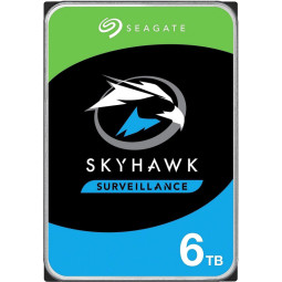 Жесткий диск Seagate SkyHawk 6TB, SATA, 5400rpm,256MB(ST6000VX001)