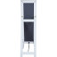 Зеркало МЕ_напольное BeautyStyle (8306) 1 белый 138 см х35 см