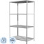 Стеллаж металлический MS Standart 185/100x40/4 полки