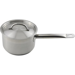 Сотейник 2,0 л.нерж.d=17,5см.h=10,5см. с кр.тройн.дно(инд)Mgsteel 72323