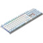 Клавиатура A4Tech Fstyler FS100 Neon механич/син/бел/USB/gamer/LED 2000258