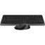 Набор клавиатура+мышь A4Tech Fstyler FG1010 черный/сер USB беспров Multime