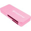 Картридер Transcend TS-RDF5R USB 3.0 RDF5 для карт пам. SD/microSD, розовый