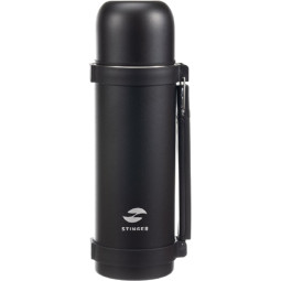 Термос Stinger 1,2л,с ручкой,нержав сталь,черн,12,4х10,2х31,8,HY-1200-11BLK
