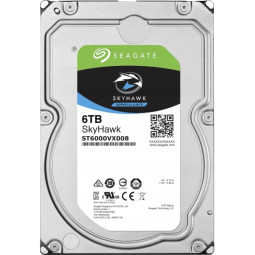 Жесткий диск Seagate SkyHawk 6TB, SATA, 5400rpm, 256MB(ST6000VX008)