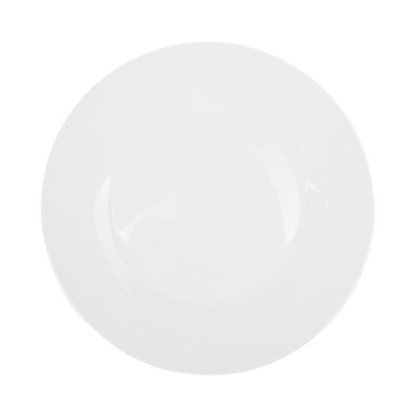 Тарелка Tvist Ivory,фарфор, мелкая, D266мм, белая фк4004