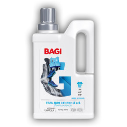 Гель для стирки Bagi концентрированный 2в1 Sport&amp;Outdoor 950мл