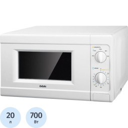 Микроволновая печь  BBK 20MWS-705M/W/RU СВЧ соло