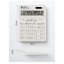 Калькулятор настольный Eleven SDC-444X-WH, 12 разрядов, двойное питание, 155×204×33 мм, белый