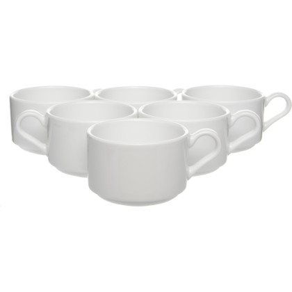 Чашка чайная stackable ф.Практик емк. 250 мл 6 шт./уп