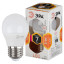 Лампа светодиодная Эра 7W E27 2700k тепл.бел. шар ЭРА smd P45-7W-827-E27
