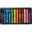 Пастель масляная Deli EC20100 Color Emotion 6-гран 12цв/наб