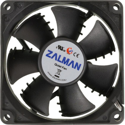 Вентилятор Zalman ZM-F1 PLUS(SF), 80х80х25 мм, 2000 об/мин