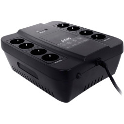 ИБП Powercom Back-UPS SPD-1000N OffLine 1000VA/550W Schuko 8 EURO розеток