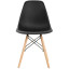 Стул для столовых SG_Eames черный PP, деревянные ножки