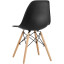 Стул для столовых SG_Eames черный PP, деревянные ножки