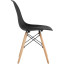 Стул для столовых SG_Eames черный PP, деревянные ножки