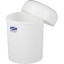 Ведро мусорное Luscan Professional 15л белое 3522W