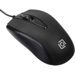 Мышь компьютерная Oklick 325M черный оптическая (1000dpi) USB (2but)