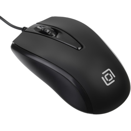 Мышь компьютерная Oklick 325M черный оптическая (1000dpi) USB (2but)