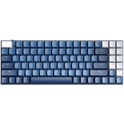 Клавиатура UGREEN KU102 (15228) меха, с кабелем USB и BT, синий