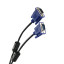 Кабель SVGA, M/M, 1.8 м, 2 фильтра, TV-COM, QCG120H-1.8M