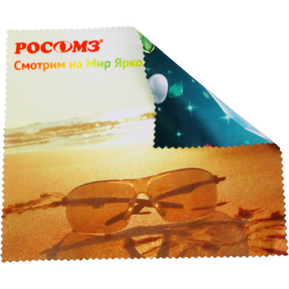 Салфетка фирменная РОСОМЗ из микрофибры (арт произ 00808)