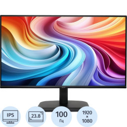 Монитор Acer EK241YGbi (UM.QE1CD.G01)23,8/FHD/IPS/120Hz/250cd/1ms/HDMI/VGA