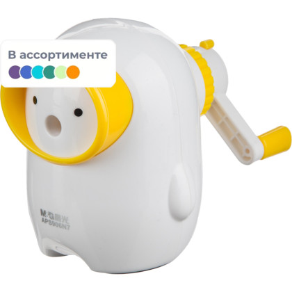Точилка для карандашей M&amp;G Aquanaut 1 отверстие, с контейнером, в ассорт